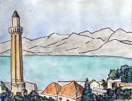 Fluted Minaret Mosque — Antalya, Turkey