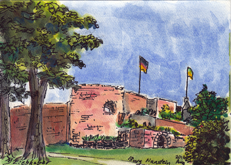 Today’s castle – Burg Nanstein