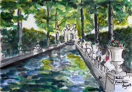 Medici Fountain, Luxembourg Gardens, Paris