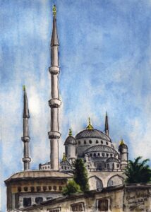 Istanbul - Blue Mosque, 2010 - Sold